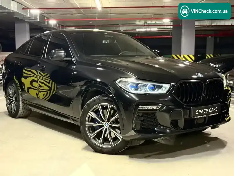 BMW X6 2020, фото з оголошення 1 з 21, VIN WBAGT210609E26691