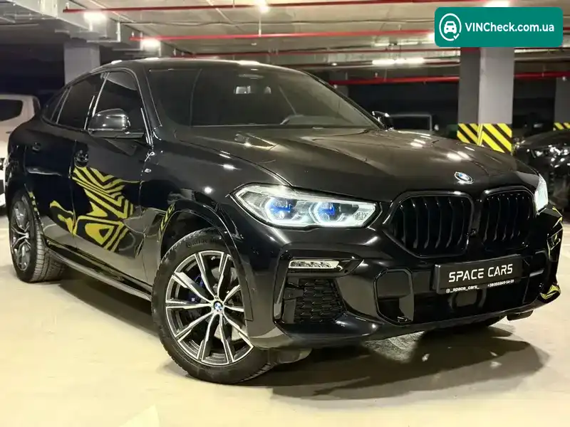 BMW X6 2020, фото з оголошення 2 з 21, VIN WBAGT210609E26691