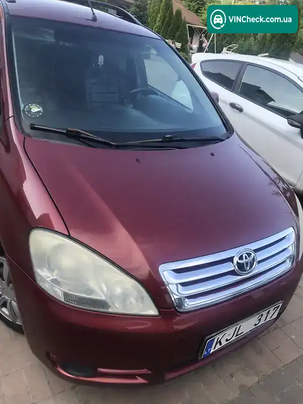 Toyota Avensis Verso 2001, фото з оголошення 1 з 7, VIN JTEGG22B400009591