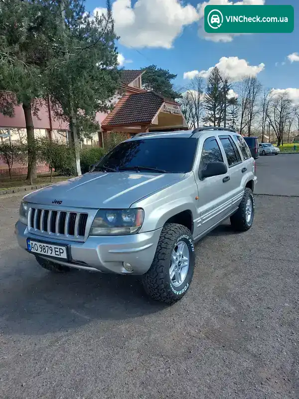 Jeep Grand Cherokee 2003, фото з оголошення 1 з 20, VIN 1J8G2E8A84Y115609
