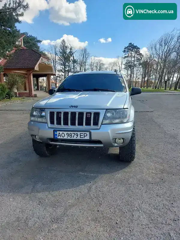 Jeep Grand Cherokee 2003, фото з оголошення 2 з 20, VIN 1J8G2E8A84Y115609