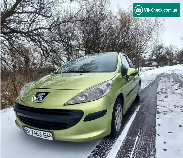 Peugeot 207 2006, фото з оголошення 1 з 16, VIN VF3WCKFUC33421731
