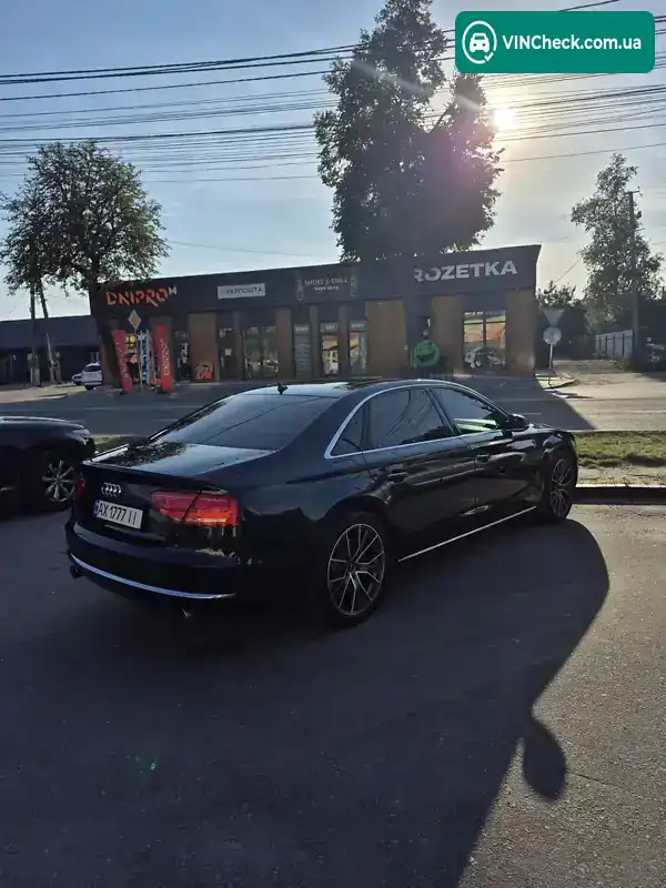 Audi A8 2010, фото з оголошення 1 з 8, VIN WAUZZZ4H0BN013349