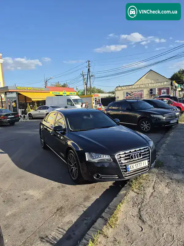 Audi A8 2010, фото з оголошення 2 з 8, VIN WAUZZZ4H0BN013349