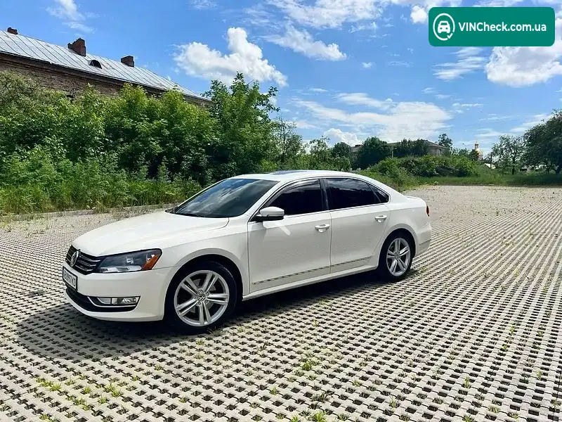 Volkswagen Passat 2013, фото з оголошення 1 з 17, VIN 1VWCN7A32EC054984