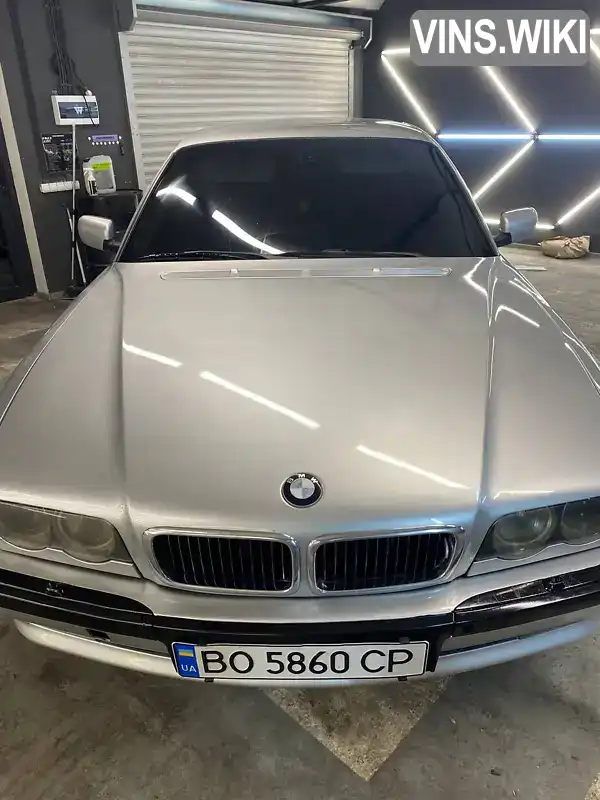 BMW 7 Series 2001, фото з оголошення 2 з 20, VIN WBAGG41050DN64992