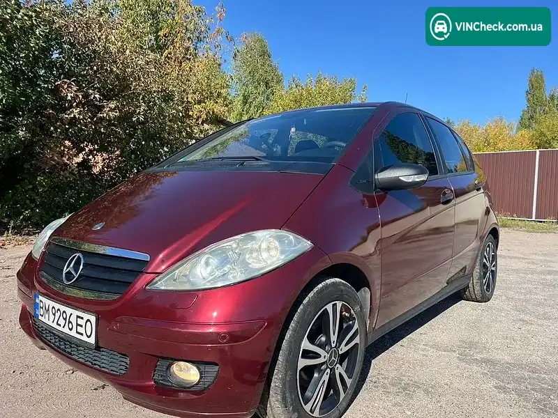 Mercedes-Benz A-Class 2005, фото з оголошення 2 з 20, VIN WDD1690311J140925