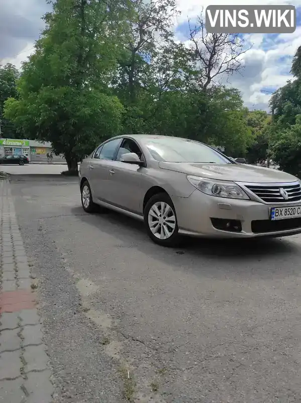 Renault Latitude 2012, фото з оголошення 1 з 15, VIN VF1ABL21AUC267839