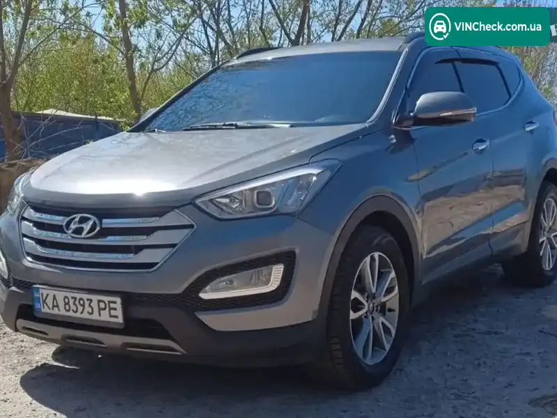Hyundai Santa FE 2014, фото з оголошення 2 з 12, VIN KMHSW81UBFU303598