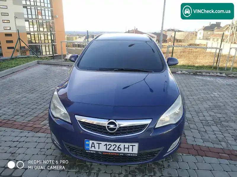 Opel Astra 2011, фото з оголошення 1 з 20, VIN W0LPD8EGXB8056148