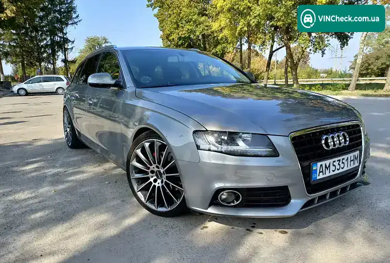 Audi A4 2010, фото з оголошення 1 з 19, VIN WAUZZZ8K9AA160121