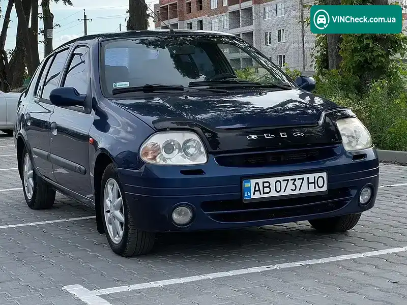 Renault Clio 2001, фото з оголошення 1 з 20, VIN VF1LB0K0524752152