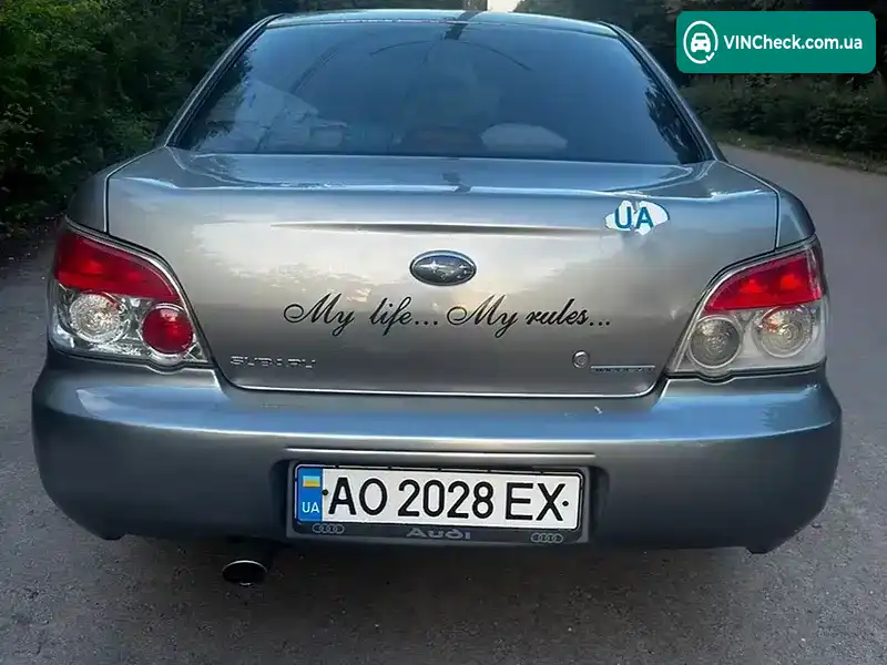 Subaru Impreza 2007, фото з оголошення 2 з 12, VIN JF1GDDLE57G074258