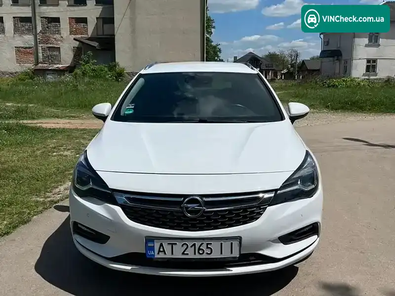 Opel Astra 2016, фото з оголошення 1 з 20, VIN W0LBE8EE1G8066161