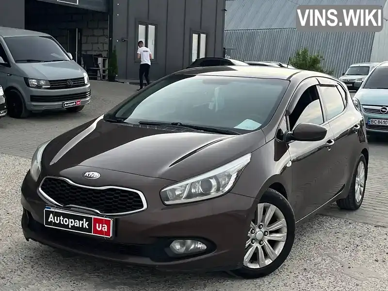 Kia Ceed 2013, фото з оголошення 1 з 21, VIN U5YHN516ADL059298