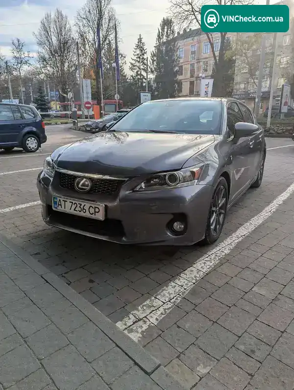 Lexus CT 2012, фото з оголошення 2 з 10, VIN JTHKD5BH3C2087736