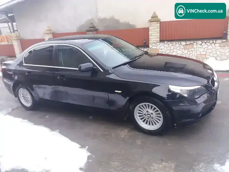 BMW 5 Series 2004, фото з оголошення 1 з 20, VIN WBANC71090B644523