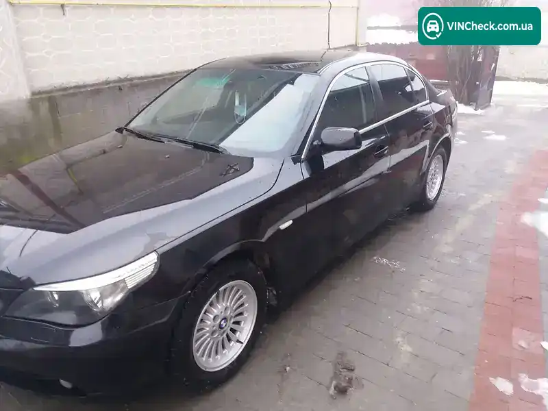 BMW 5 Series 2004, фото з оголошення 2 з 20, VIN WBANC71090B644523