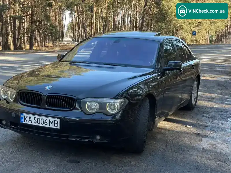 BMW 7 Series 2004, фото з оголошення 1 з 21, VIN WBAFE710107785994