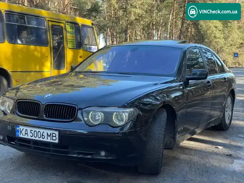 BMW 7 Series 2004, фото з оголошення 2 з 21, VIN WBAFE710107785994