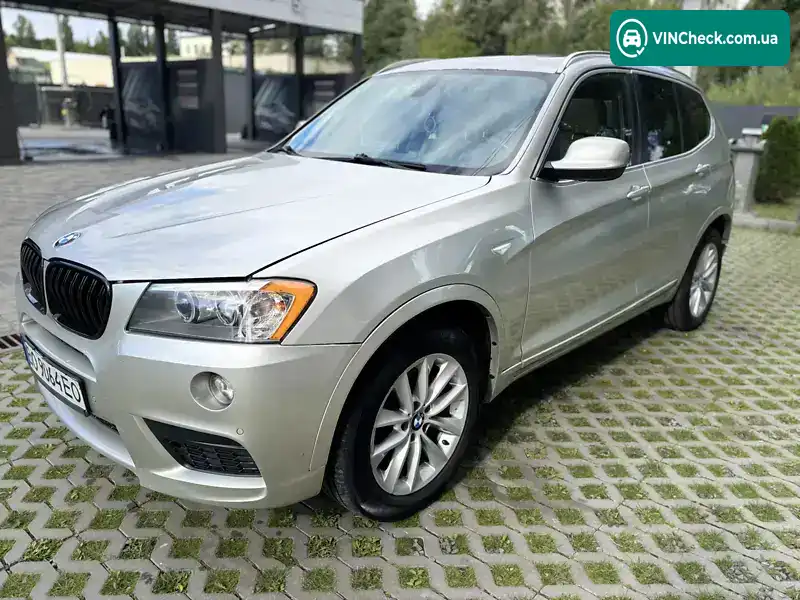 BMW X3 2012, фото з оголошення 2 з 21, VIN 5UXWX5C50CL723858