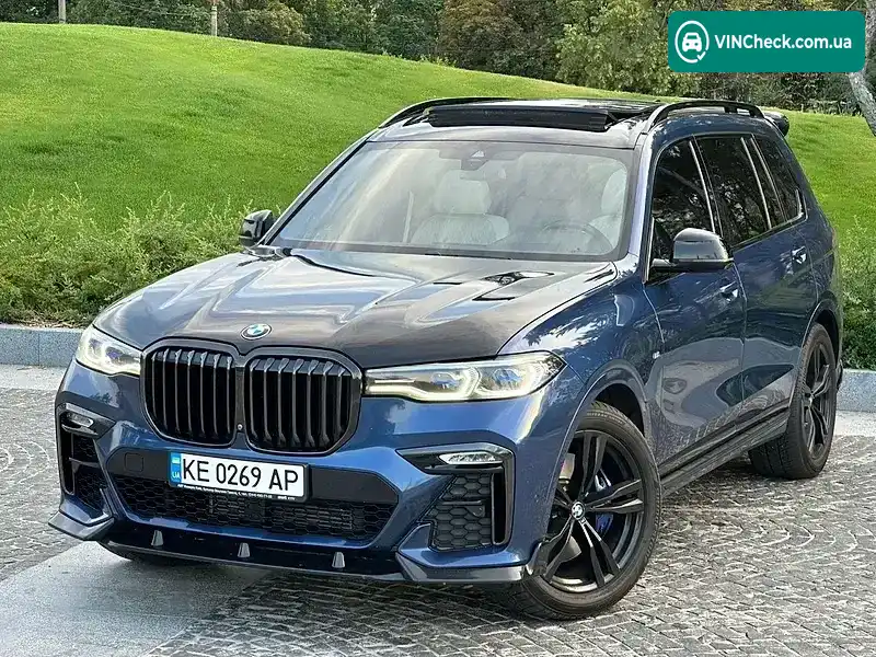 BMW X7 2020, фото з оголошення 1 з 21, VIN WBACW810509E93680