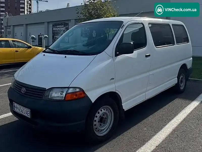 Toyota Hiace 2003, фото з оголошення 1 з 20, VIN JT121JK1100013306