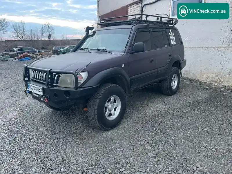 Toyota Land Cruiser Prado 1997, фото з оголошення 2 з 14, VIN JT111VJ9500020589