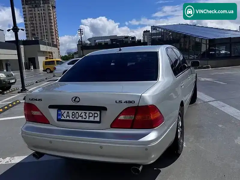 Lexus LS 2001, фото з оголошення 1 з 8, VIN JTHBN30FX00036373