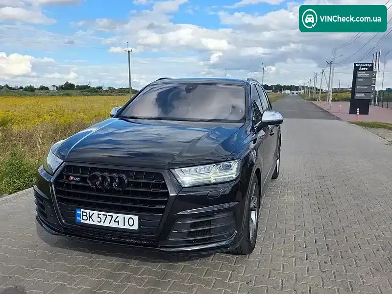 Audi SQ7 2017, фото з оголошення 1 з 13, VIN WAUZZZ4M0JD022716