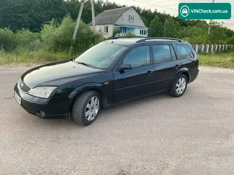 Ford Mondeo 2003, фото з оголошення 2 з 10, VIN WF0WXXGBBW3K07537