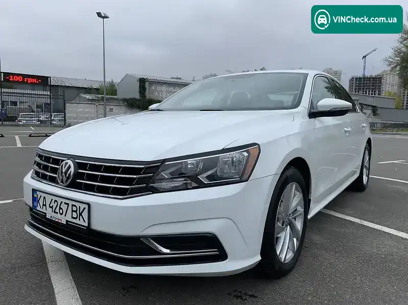Volkswagen Passat 2017, фото з оголошення 2 з 20, VIN 1VWBA7A30JC008460