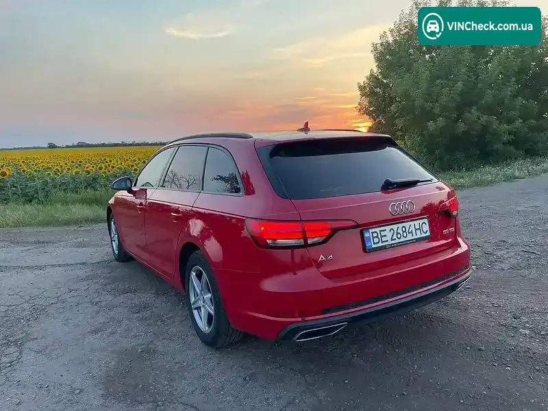 Audi A4 2019, фото з оголошення 2 з 20, VIN WAUZZZF48KA085398