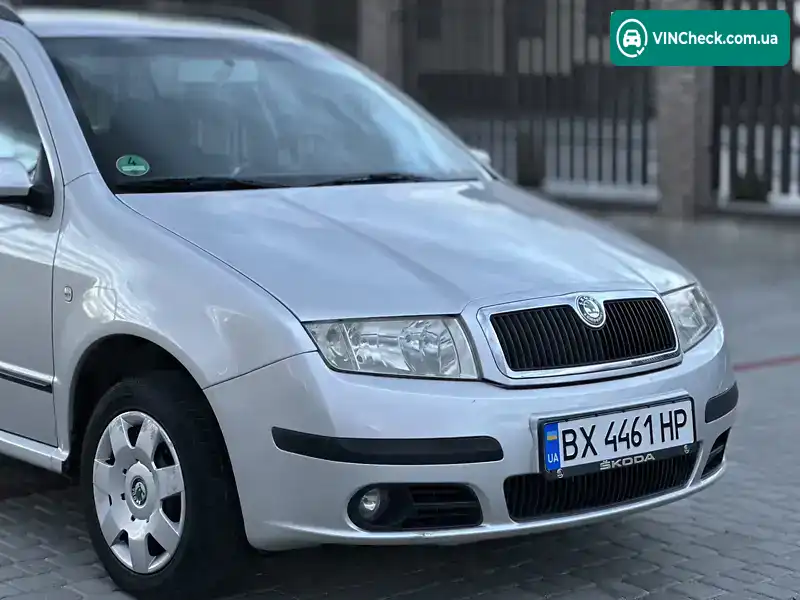 Skoda Fabia 2005, фото з оголошення 2 з 20, VIN TMBHD26Y864433373
