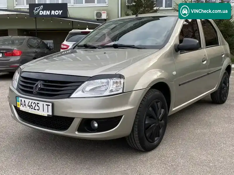 Renault Logan 2009, фото з оголошення 1 з 21, VIN VF1LSRABH42346443