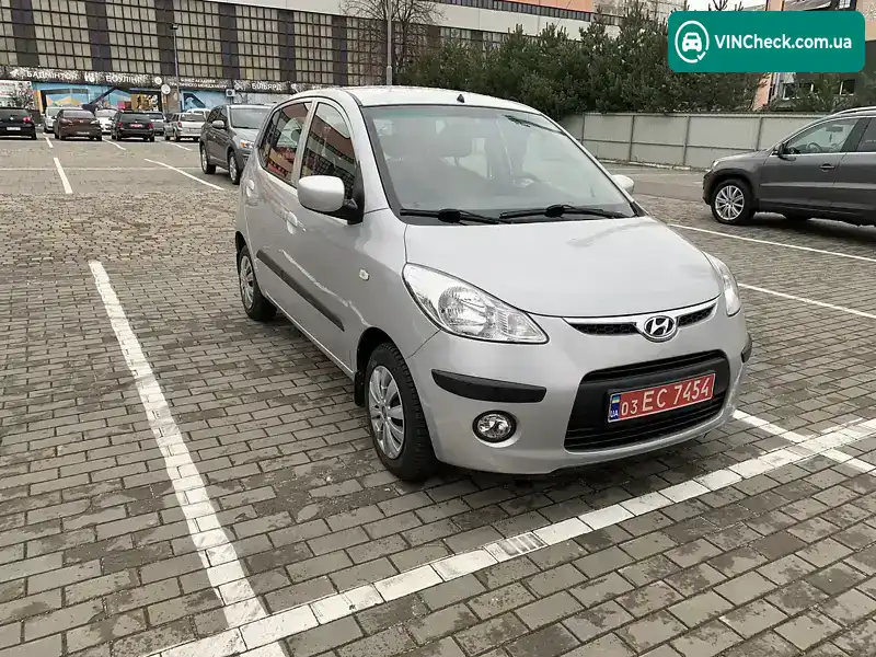 Hyundai i10 2008, фото з оголошення 2 з 20, VIN MALAN51BP8M038254