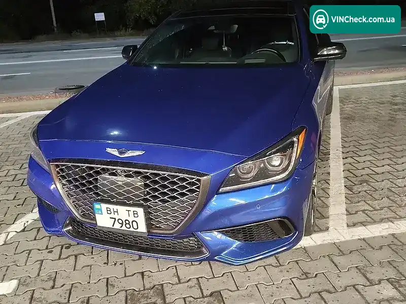 Genesis G80 2017, фото з оголошення 1 з 20, VIN KMHGN4JB1JU251848