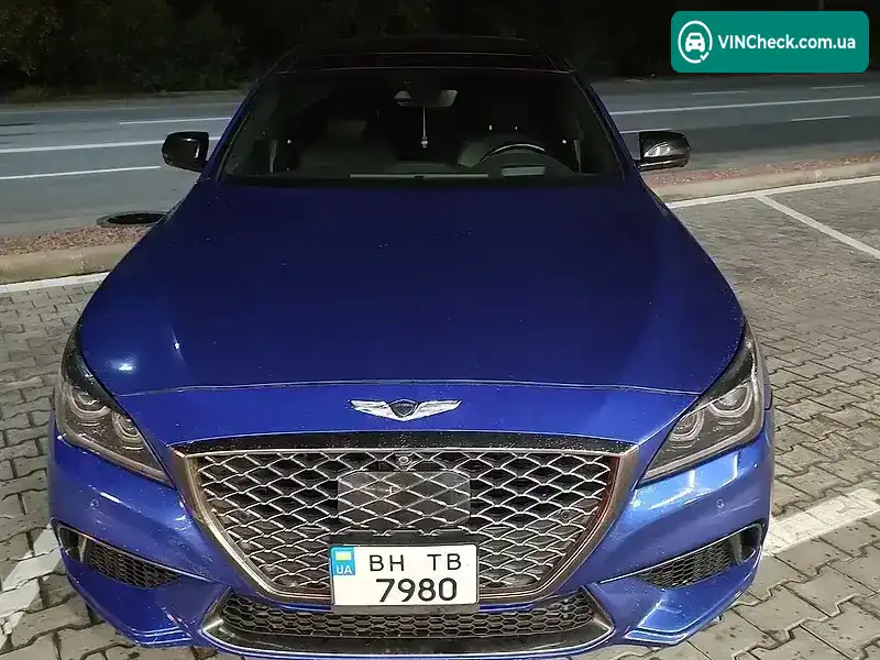 Genesis G80 2017, фото з оголошення 2 з 20, VIN KMHGN4JB1JU251848