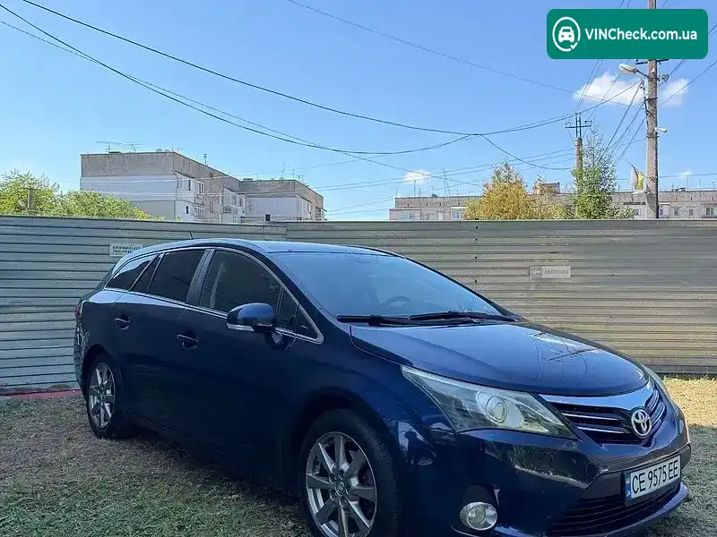 Toyota Avensis 2012, фото з оголошення 2 з 20, VIN SB1ED76L40E106852