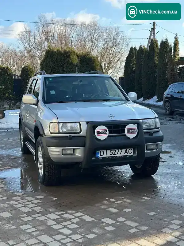Opel Frontera 1999, фото з оголошення 2 з 21, VIN W0L06B1VFXV629948