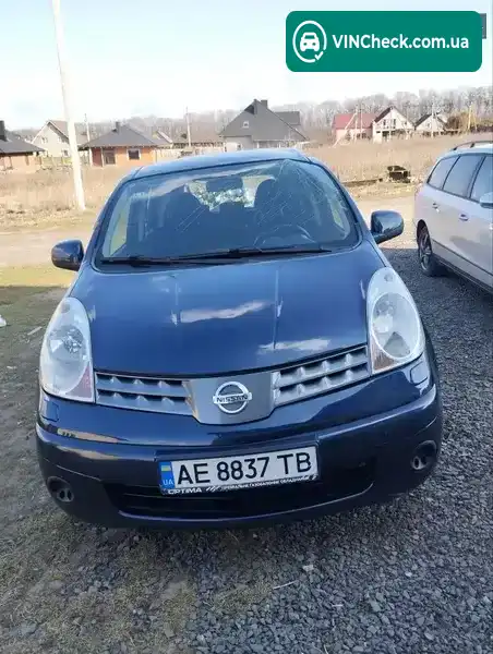 Nissan Note 2008, фото з оголошення 2 з 19, VIN SJNFAAE11U1303518