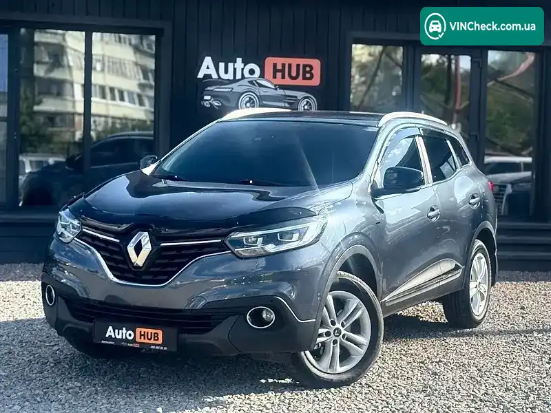 Renault Kadjar 2016, фото з оголошення 1 з 20, VIN VF1RFE00756369119
