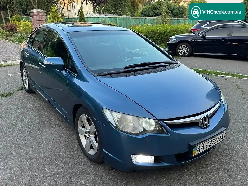 Honda Civic 2008, фото з оголошення 2 з 18, VIN NLAFD75708W060602