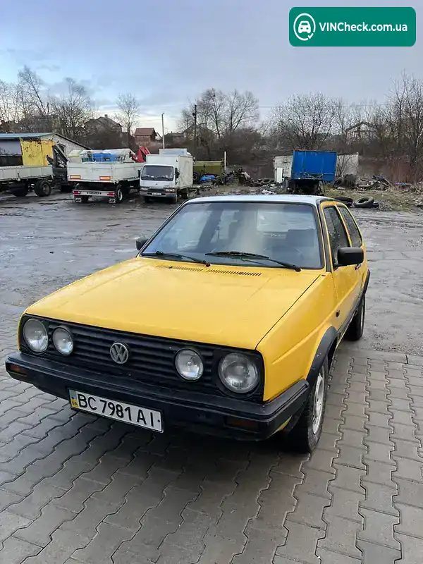 Volkswagen Golf 1989, фото з оголошення 1 з 16, VIN WVWZZZ1GZKW047452
