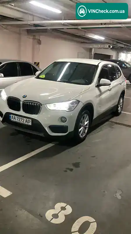 BMW X1 2018, фото з оголошення 1 з 5, VIN WBAJG11030EE15658