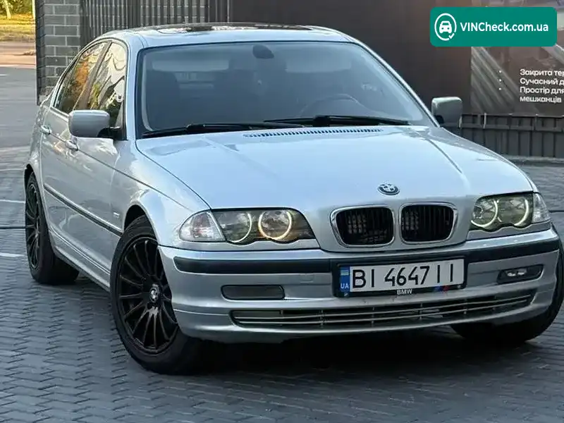 BMW 3 Series 1999, фото з оголошення 2 з 20, VIN WBAAM11070JM44433