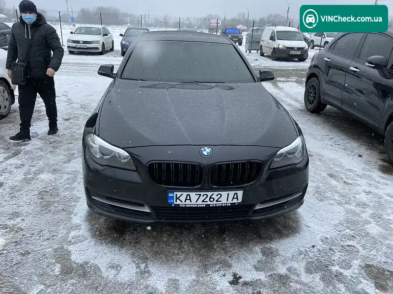 BMW 5 Series 2013, фото з оголошення, VIN WBAFV3C55ED685159