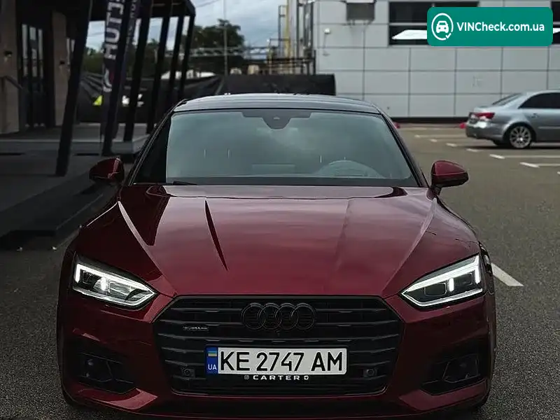 Audi A5 2018, фото з оголошення 1 з 19, VIN WAUCNCF52KA016861