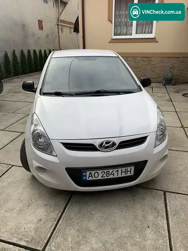 Hyundai i20 2011, фото з оголошення 1 з 13, VIN NLHBA51BACZ097328