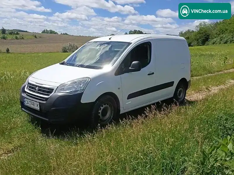 Peugeot Partner 2017, фото з оголошення 1 з 20, VIN VF37ABHW6HJ546768